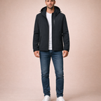 Men's Lightweight Windproof Fishing Jacket for Outdoor Casual and Utility Wear