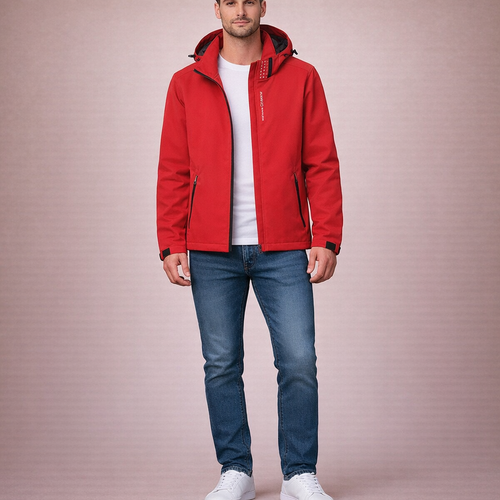 Men's Lightweight Windproof Fishing Jacket for Outdoor Casual and Utility Wear