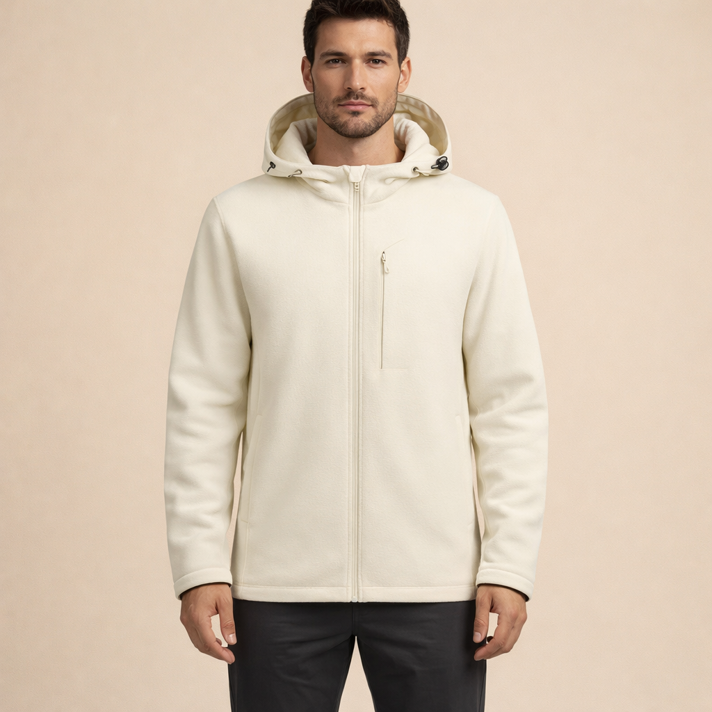 Men's Waterproof Windbreaker Jacket Lightweight Hooded Outdoor Casual All Weather Outerwear