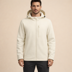 Men's Waterproof Windbreaker Jacket Lightweight Hooded Outdoor Casual All Weather Outerwear