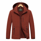 Men's Lightweight Military Style Waterproof Jacket Casual Outdoor Windproof Utility Outerwear