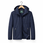 Men's Lightweight Military Style Waterproof Jacket Casual Outdoor Windproof Utility Outerwear