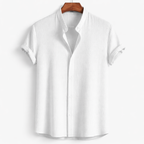 Men's Loose Short Sleeve Summer Shirt for Breathable Comfort and Everyday Casual Style