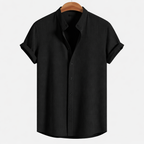 Men's Loose Short Sleeve Summer Shirt for Breathable Comfort and Everyday Casual Style