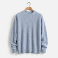 Men's Casual Crew Neck Pullover Sweater Warm Knit Long Sleeve Top for Everyday Wear