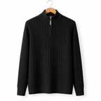 Men's Relaxed Fit Knit Sweater Jacket Casual Button Up Layering Piece for Autumn Winter