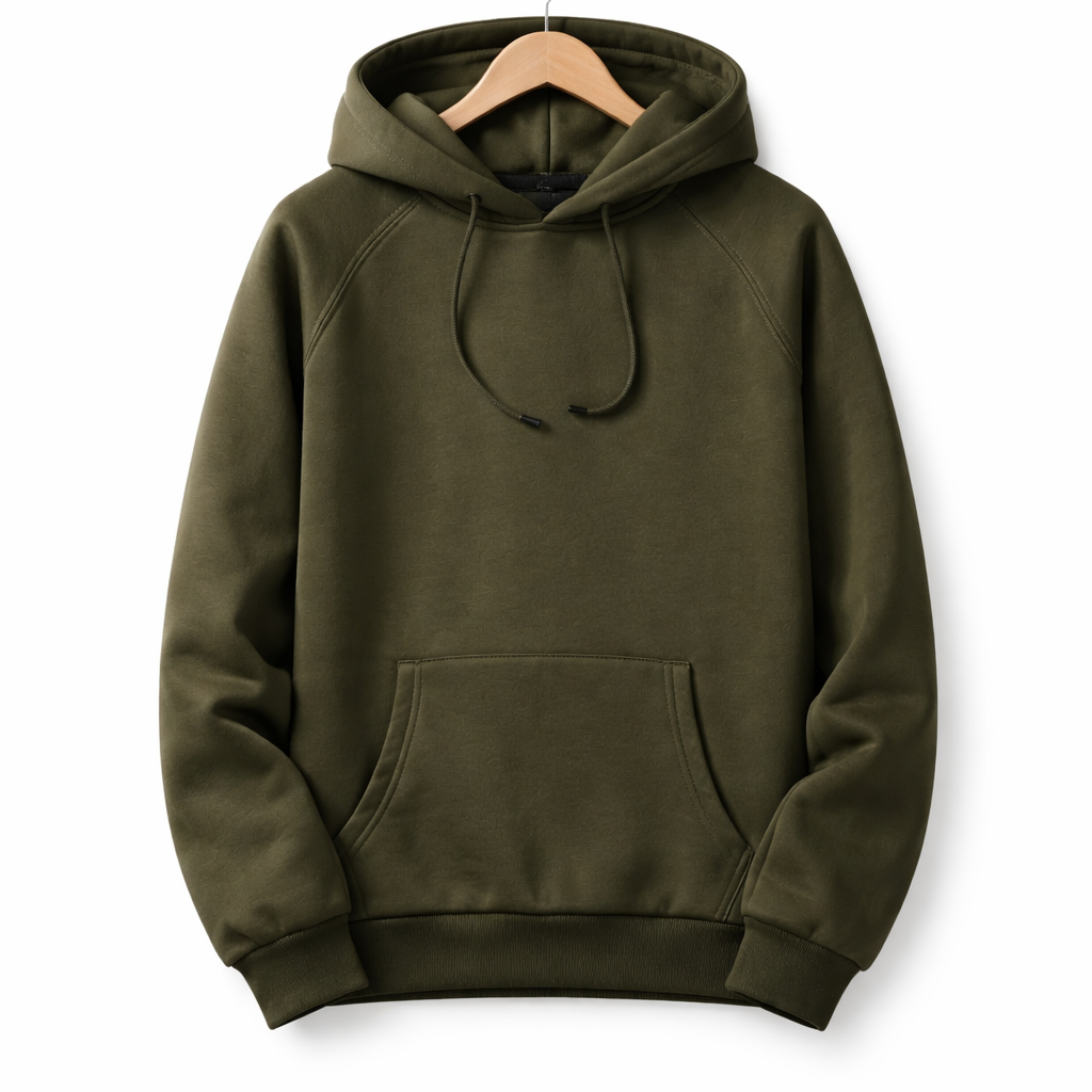 Men's Hooded Sweatshirt Casual Pullover Long Sleeve Hoodie for Everyday Comfort