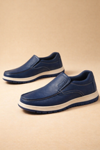 Men's Genuine Leather Flat Shoes for Everyday Comfort and Smart Casual Wear
