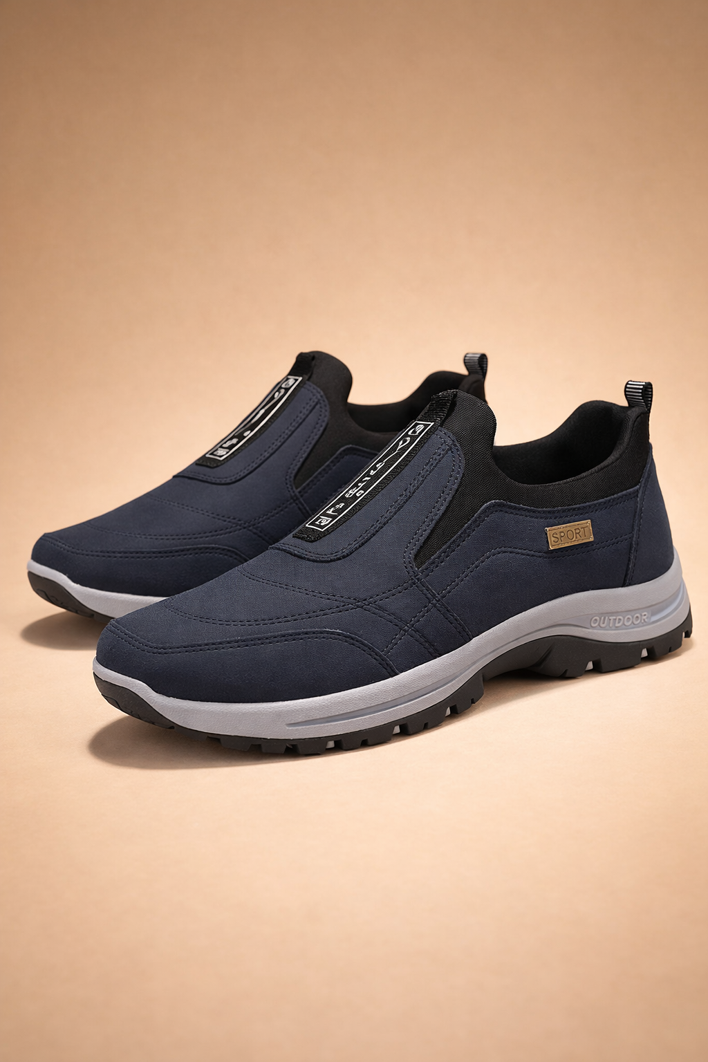 Men's Breathable Slip-On Mesh Shoes for Lightweight Comfort and Everyday Casual Wear