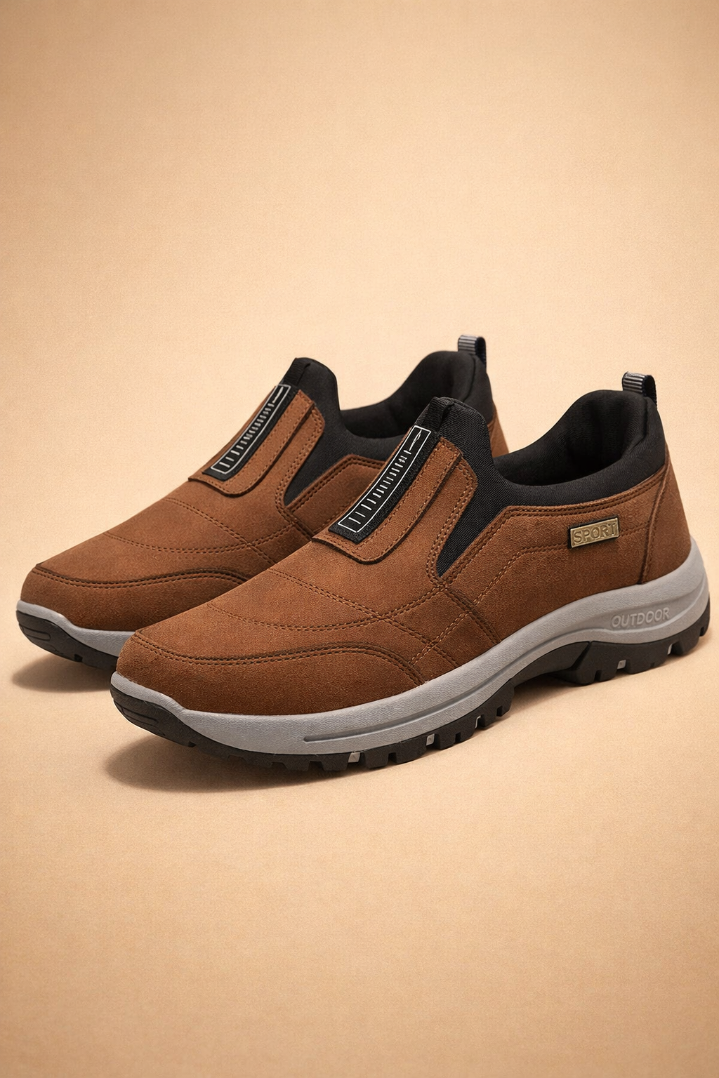 Men's Breathable Slip-On Mesh Shoes for Lightweight Comfort and Everyday Casual Wear