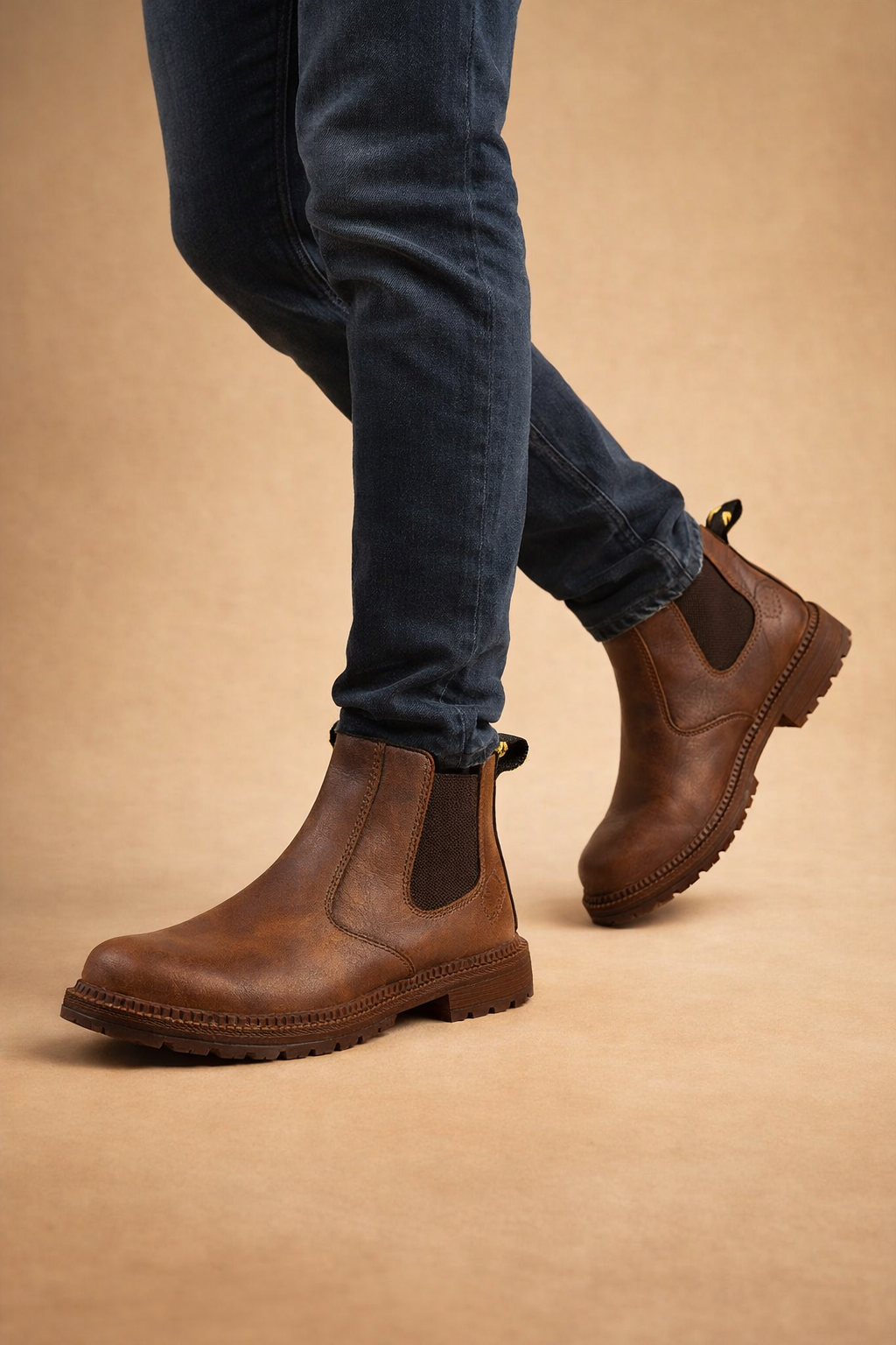 Men's Comfortable Non-Slip Work Shoes with Soft Sole for Daily Professional Use