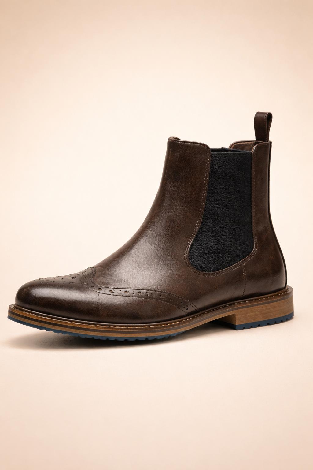 Men's Casual Leather Chelsea Boots for Everyday Wear and Smart Casual Outfits