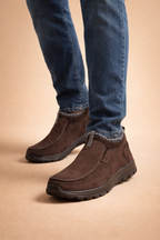 Men's Warm Cotton Winter Shoes with Thickened Lining for Everyday Cold Weather Wear