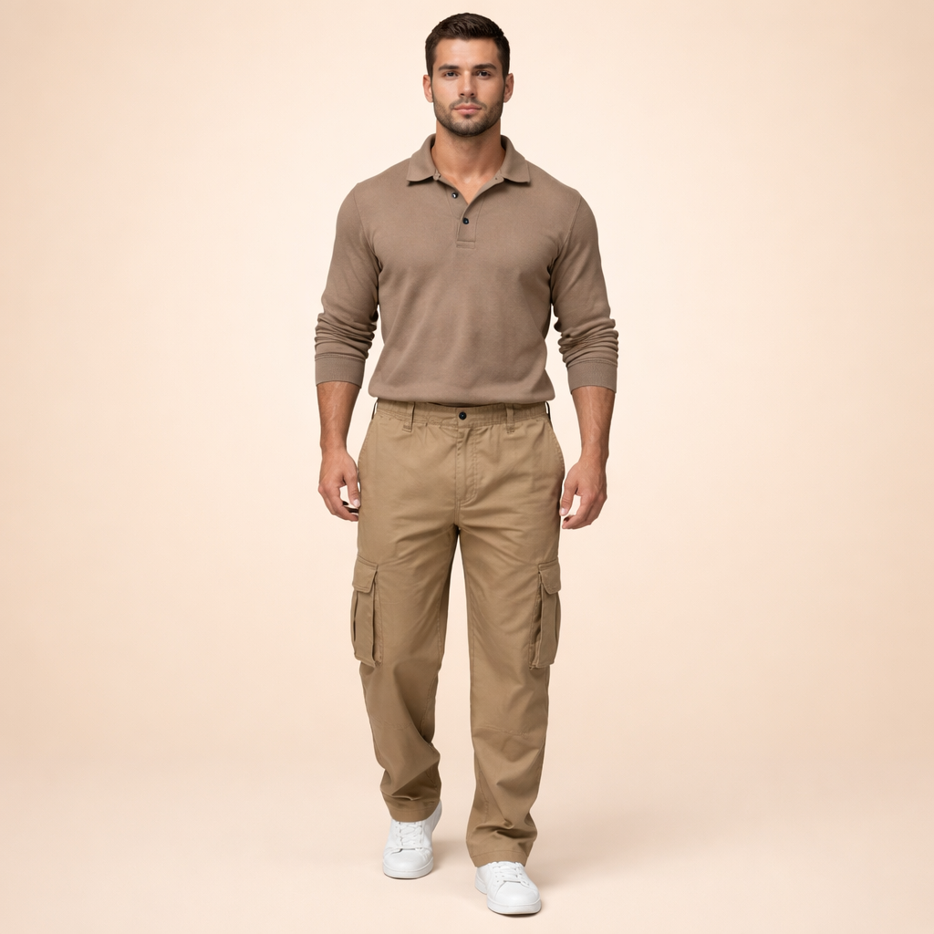 Men's Loose Fit Cargo Pants