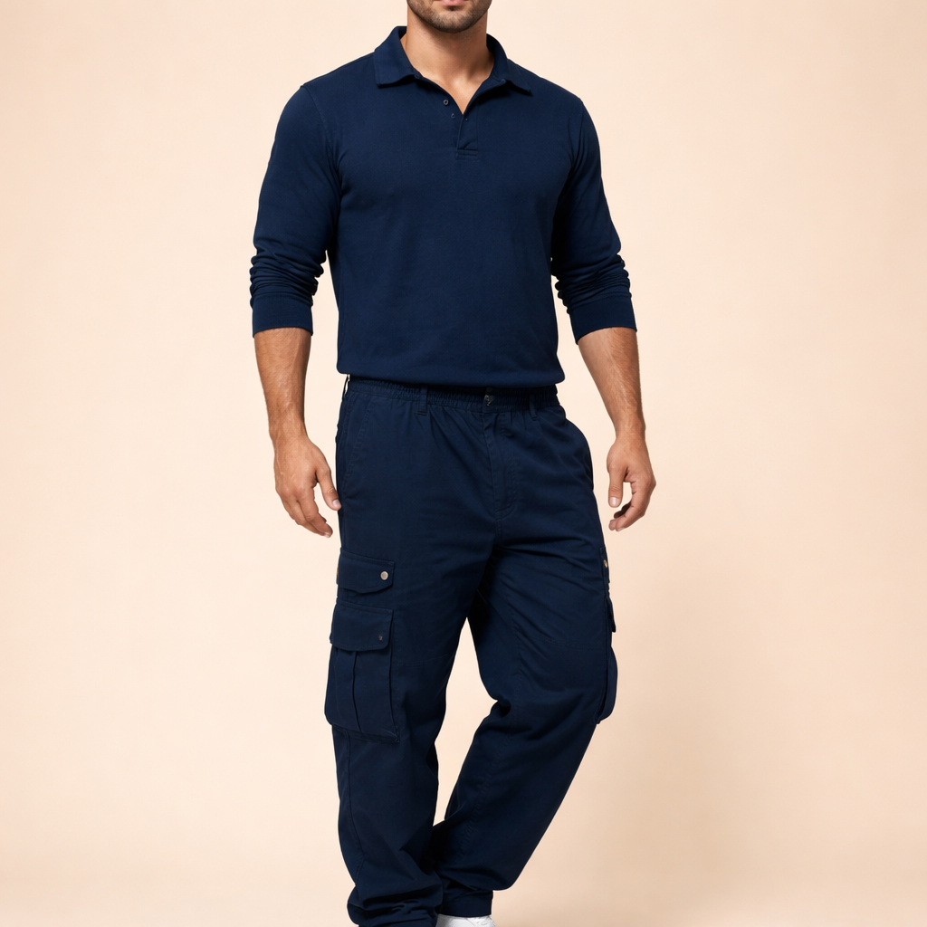 Men's Loose Fit Cargo Pants
