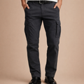 Men's Relaxed Fit Cargo Pants – Practical Multi Pocket Design