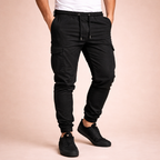 Men's Casual Cargo Pants – Functional Multi Pocket Utility