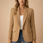 Women's Polyester Cardigan Jacket – Lightweight Everyday Layering