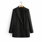 Women's Double Breasted Blazer – Lightweight Seasonal Layering