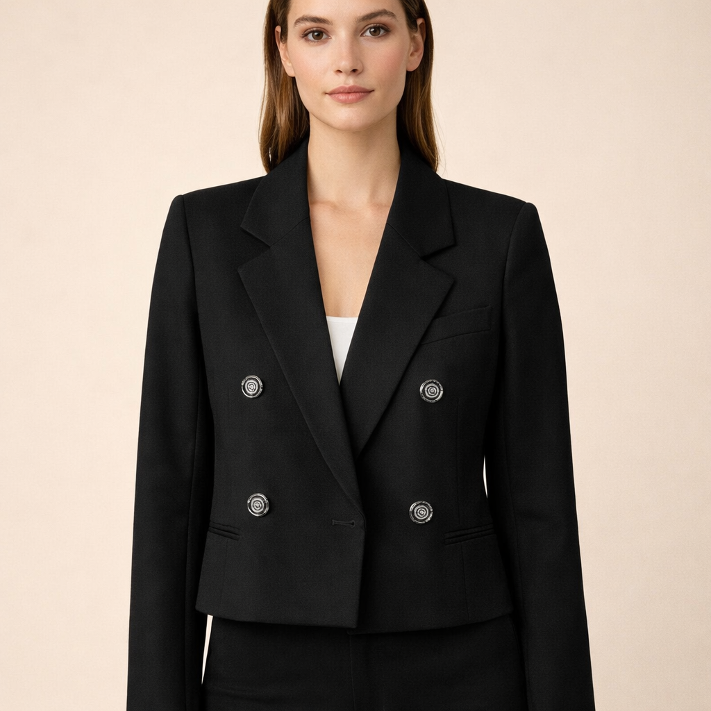 Women's Blazer Jacket – Clean Structured Everyday Layering