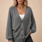 Women's Knit Cardigan Sweater – Relaxed Everyday Layering Comfort