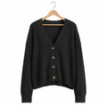 Women's Lightweight Button Cardigan – Breathable Layering for Everyday Wear