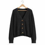 Women's Lightweight Button Cardigan – Breathable Layering for Everyday Wear