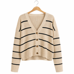 Women's Lightweight Button Cardigan – Breathable Layering for Everyday Wear