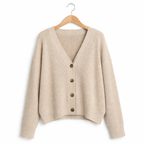 Women's Lightweight Button Cardigan – Breathable Layering for Everyday Wear