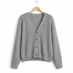 Women's Lightweight Button Cardigan – Breathable Layering for Everyday Wear