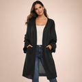 Women's Batwing Knit Cardigan – Relaxed Fit Easy Layering