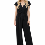 Women's Button-Down Jumpsuit – Comfortable All-Day Wear