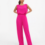 Women’s Casual Backless Jumpsuit – Relaxed Fit for Everyday Wear