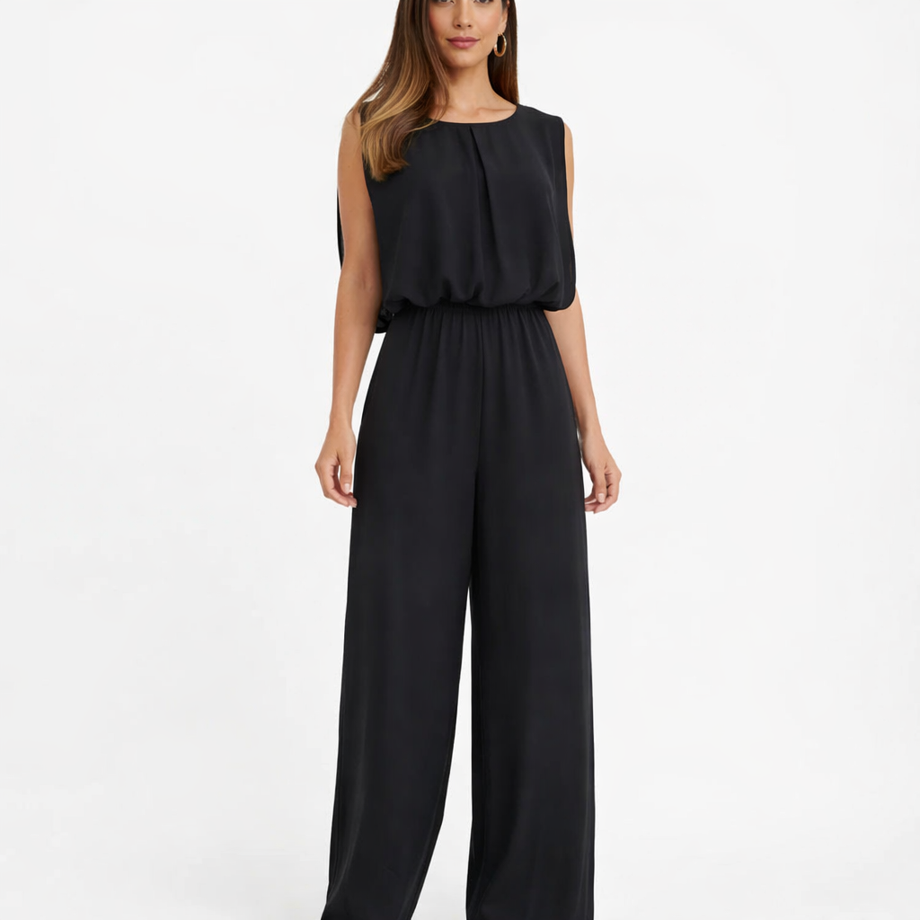 Women's Casual Backless Jumpsuit – Relaxed Fit for Everyday Wear