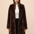 Women's Mink Velvet Winter Coat – Insulated Warmth and Comfortable Fit