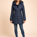 Women's Midi Quilted Jacket – Lightweight Insulation for Everyday Wear