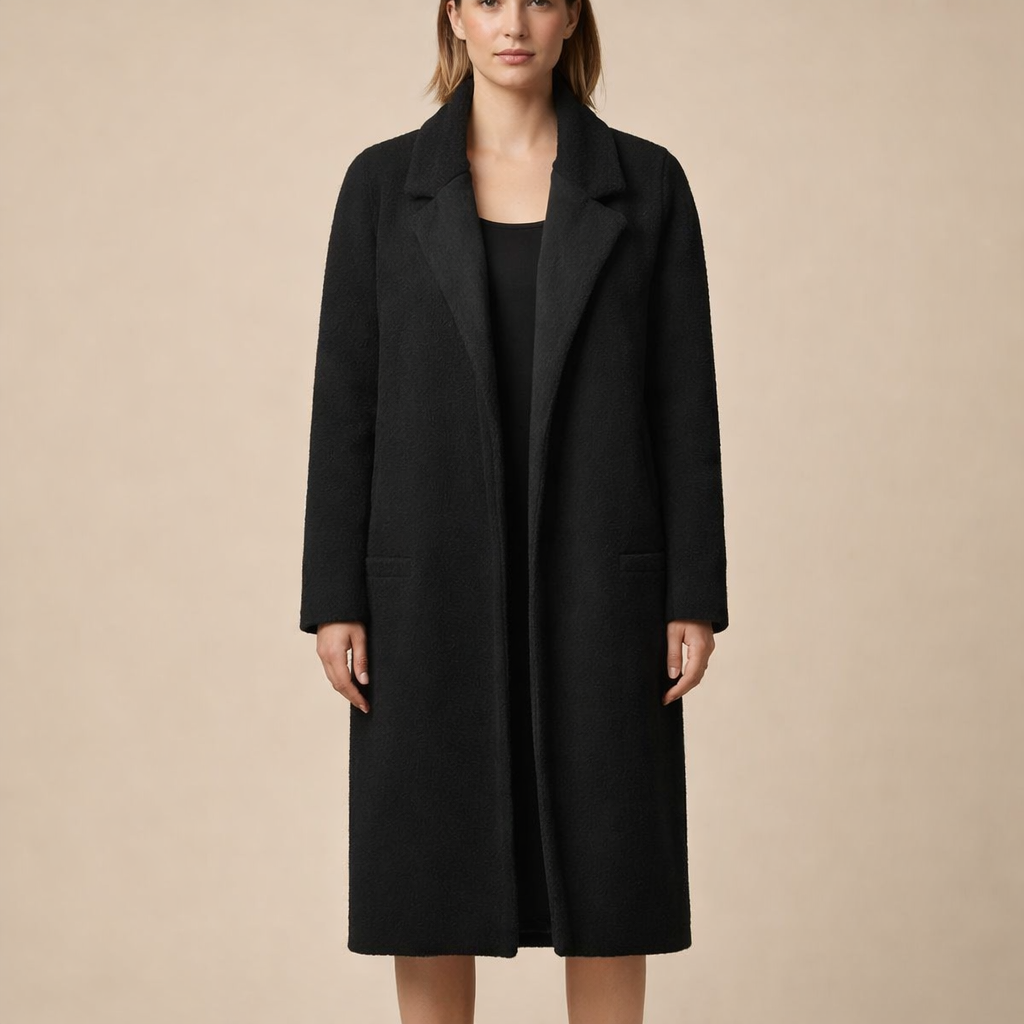 Women's Reversible Fleece-Lined Coat – Warm Comfort and Oversized Fit