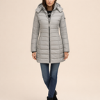 Women's Long Warm Coat – Insulated Comfort for Cold Weather