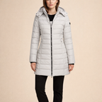 Women's Long Warm Coat – Insulated Comfort for Cold Weather