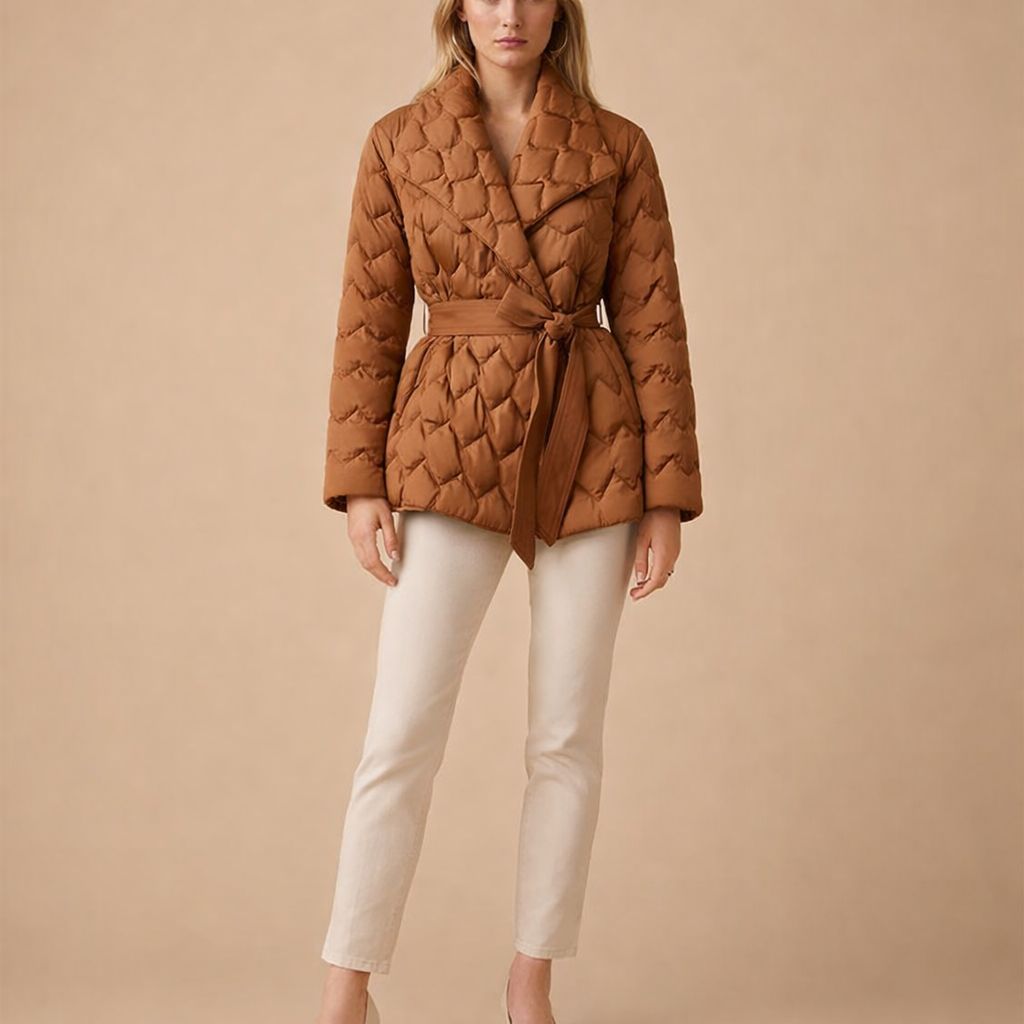 Women's Slim Fit Lightweight Down Coat – Comfortable Cold-Weather Layering