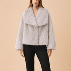 Women's Faux Fur Coat – Warm Comfortable Winter Outerwear