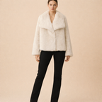 Women's Faux Fur Coat – Warm Comfortable Winter Outerwear