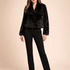 Women's Faux Fur Coat – Warm Comfortable Winter Outerwear