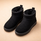 Women's Winter Flat Snow Boots – Warm Comfort for Cold Weather