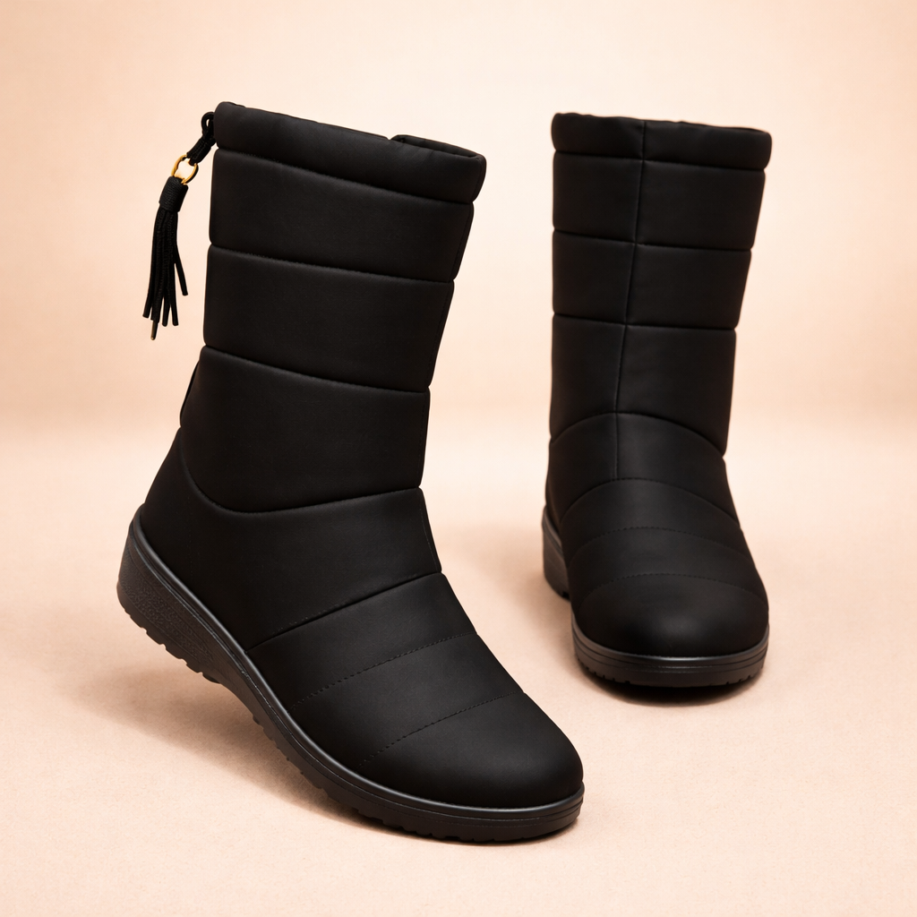 Women's Winter Snow Boots – Warm Waterproof Comfort for Cold Weather