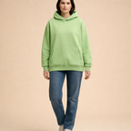 Oversized Fleece Hoodie for Women – Warm Relaxed Comfort
