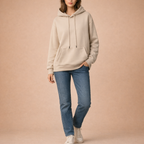 Oversized Fleece Hoodie for Women – Warm Relaxed Comfort