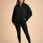 Women's Half Zip Sweater – Comfortable Everyday Layering Fit