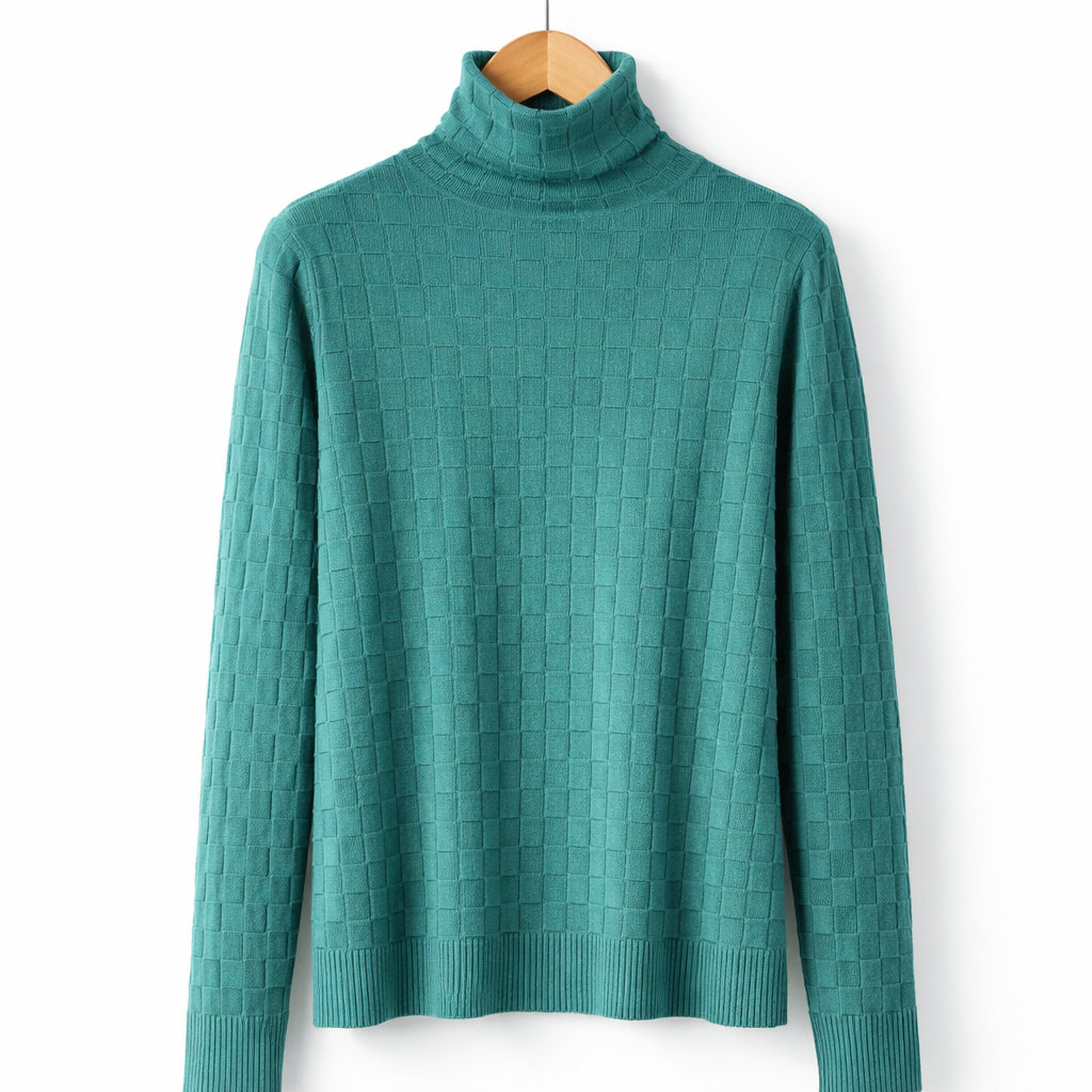 Women's Chunky Knit Sweater – Warm Comfortable Winter Layering