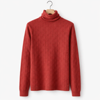 Women's Chunky Knit Sweater – Warm Comfortable Winter Layering